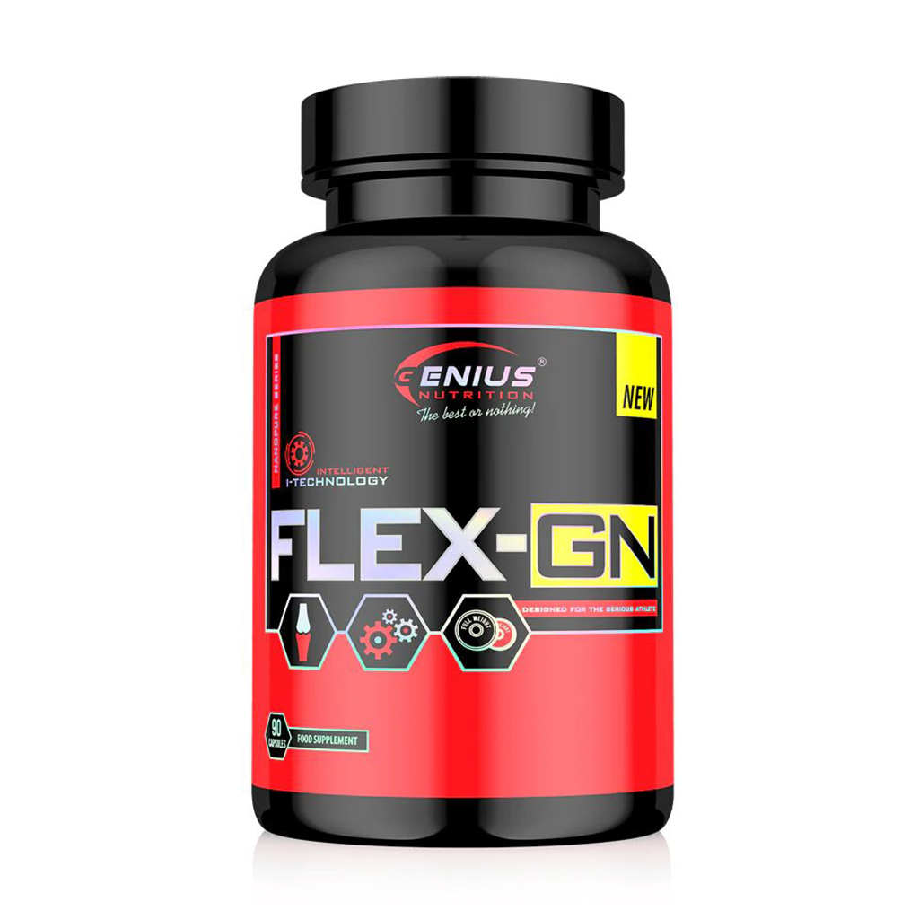 

Комплекс для підтримки суглобів та зв'язок Genius Nutrition Flex-GN, 90 капсул