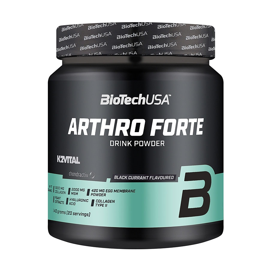 

Комплекс для суглобів та зв'язок BioTechUSA Arthro Forte Чорна смородина, в порошку, 340 г