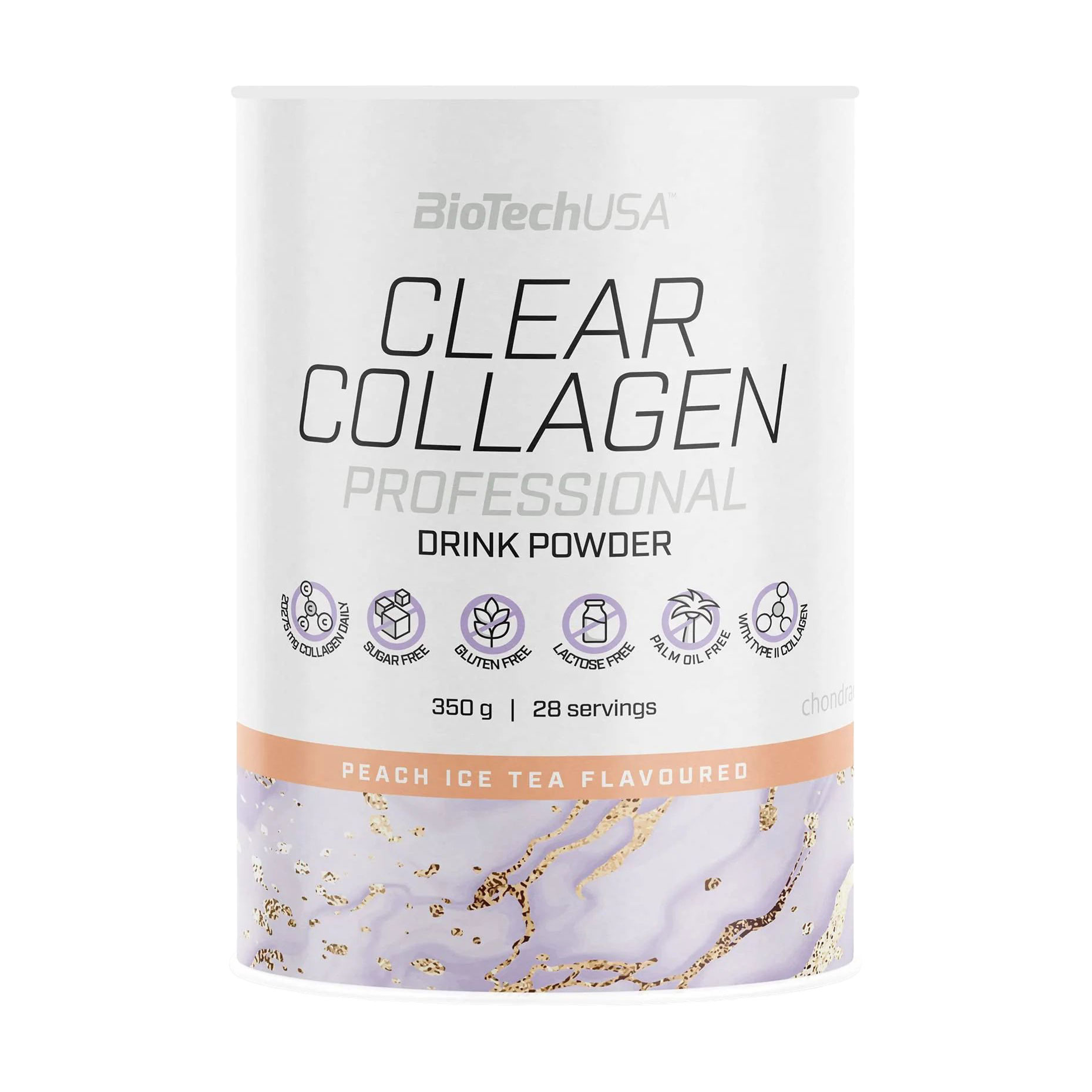 

Колаген BioTech USA Clear Collagen Professional Персиковий холодний чай, в порошку, 350 г