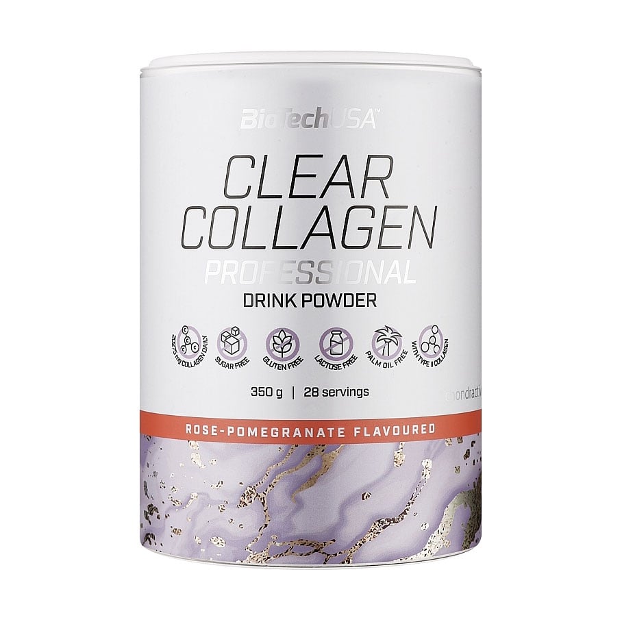 

Колаген BioTech USA Clear Collagen Professional Троянда та гранат, в порошку, 350 г