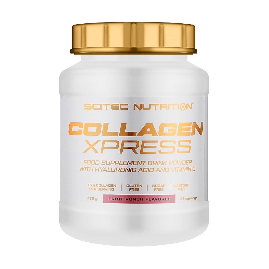 

Колаген Scitec Nutrition Collagen Xpress Фруктовий пунш, в порошку, 475 г