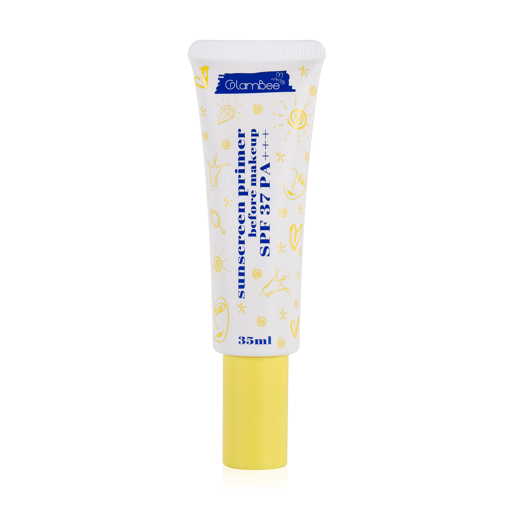 

Праймер під макіяж GlamBee Sunscreen Primer Before Makeup SPF 37 PA+++, 35 мл
