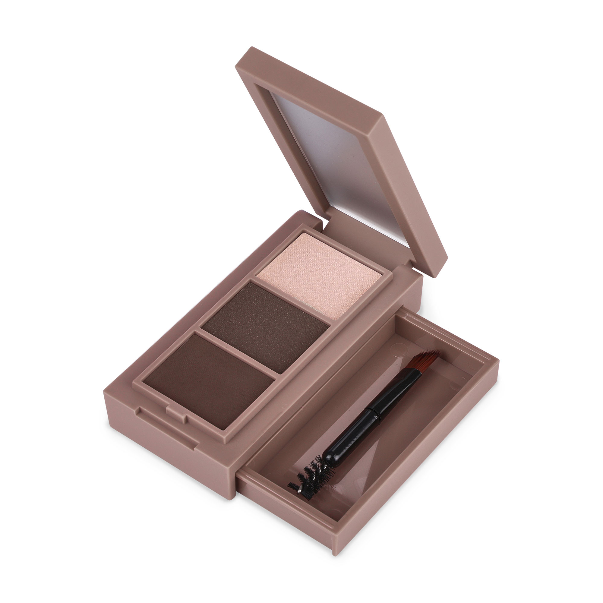 

Уцінка! Палетка тіней для брів GlamBee Ombre Brows, 2.4 г