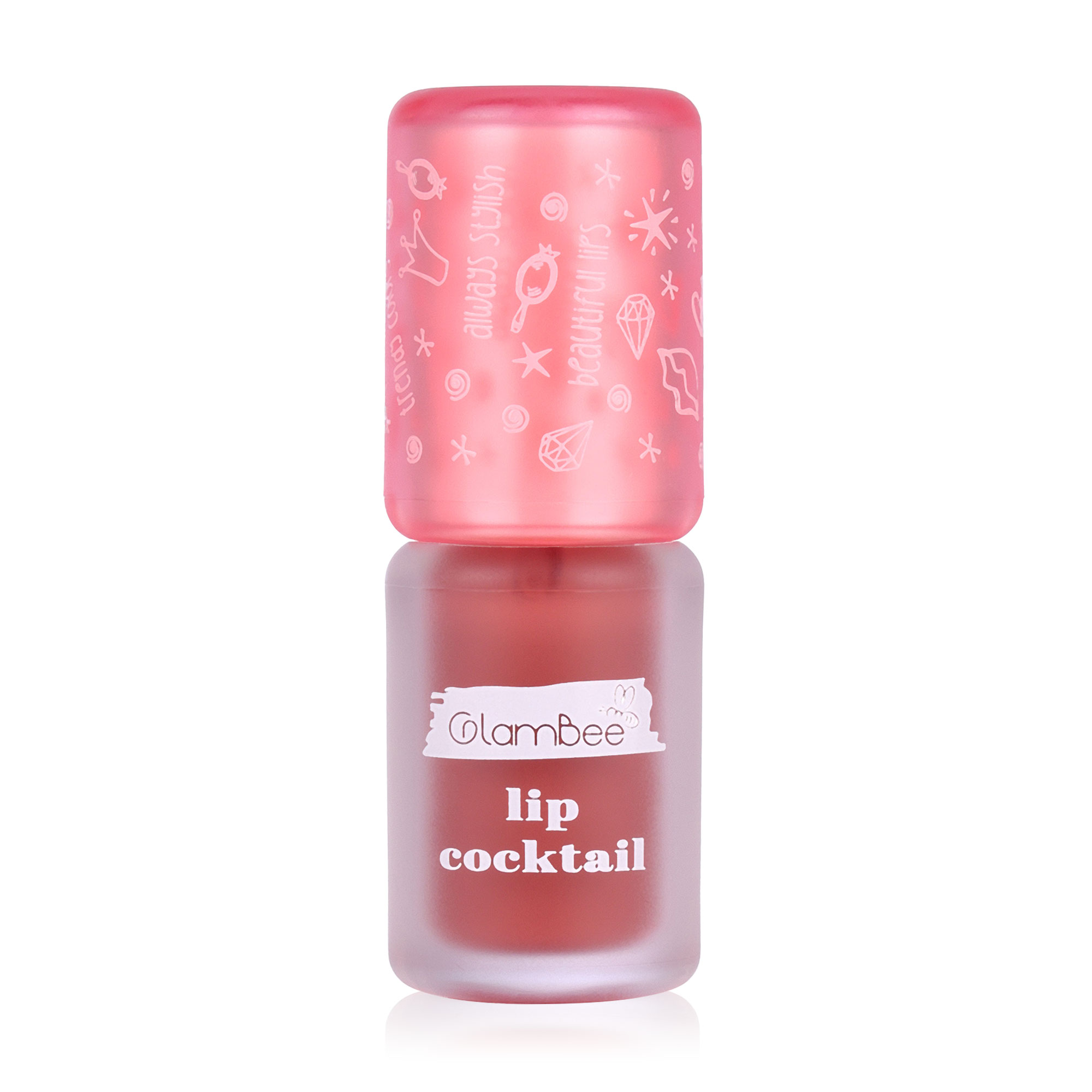 

Блиск-сироватка для губ GlamBee Lip Cocktail тон 02, 3 мл