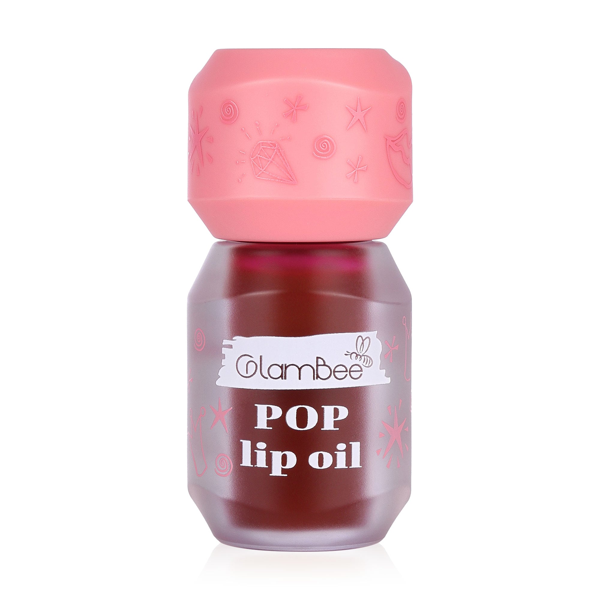 

Олія для губ GlamBee Pop Lip Oil, тон 01, 2.5 мл