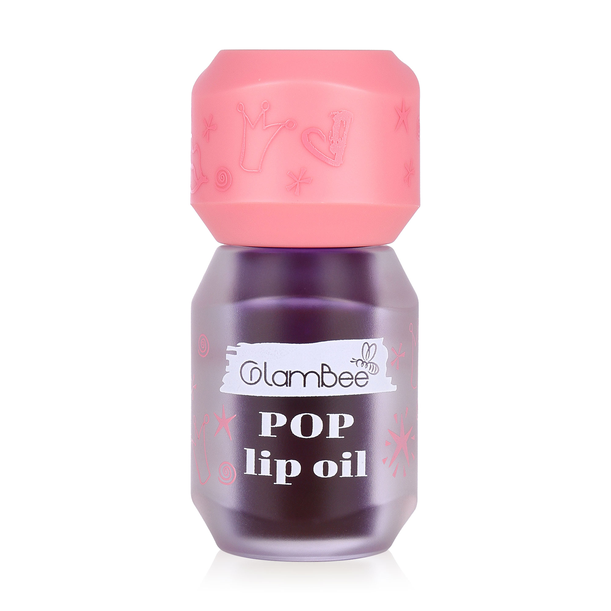 

Олія для губ GlamBee Pop Lip Oil, тон 02, 2.5 мл