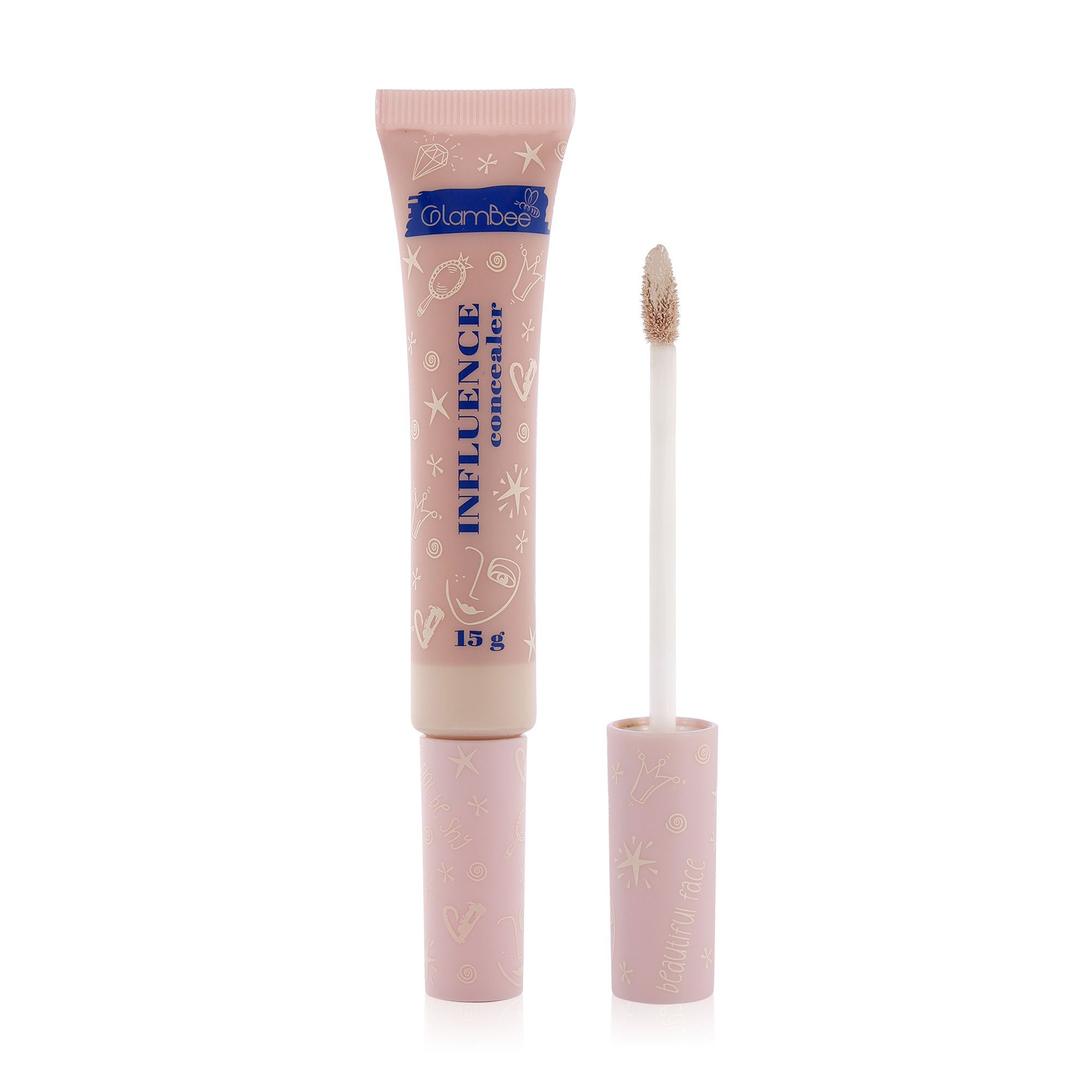 

Консилер для обличчя GlamBee INFLUENCE Concealer тон 01, 15 г