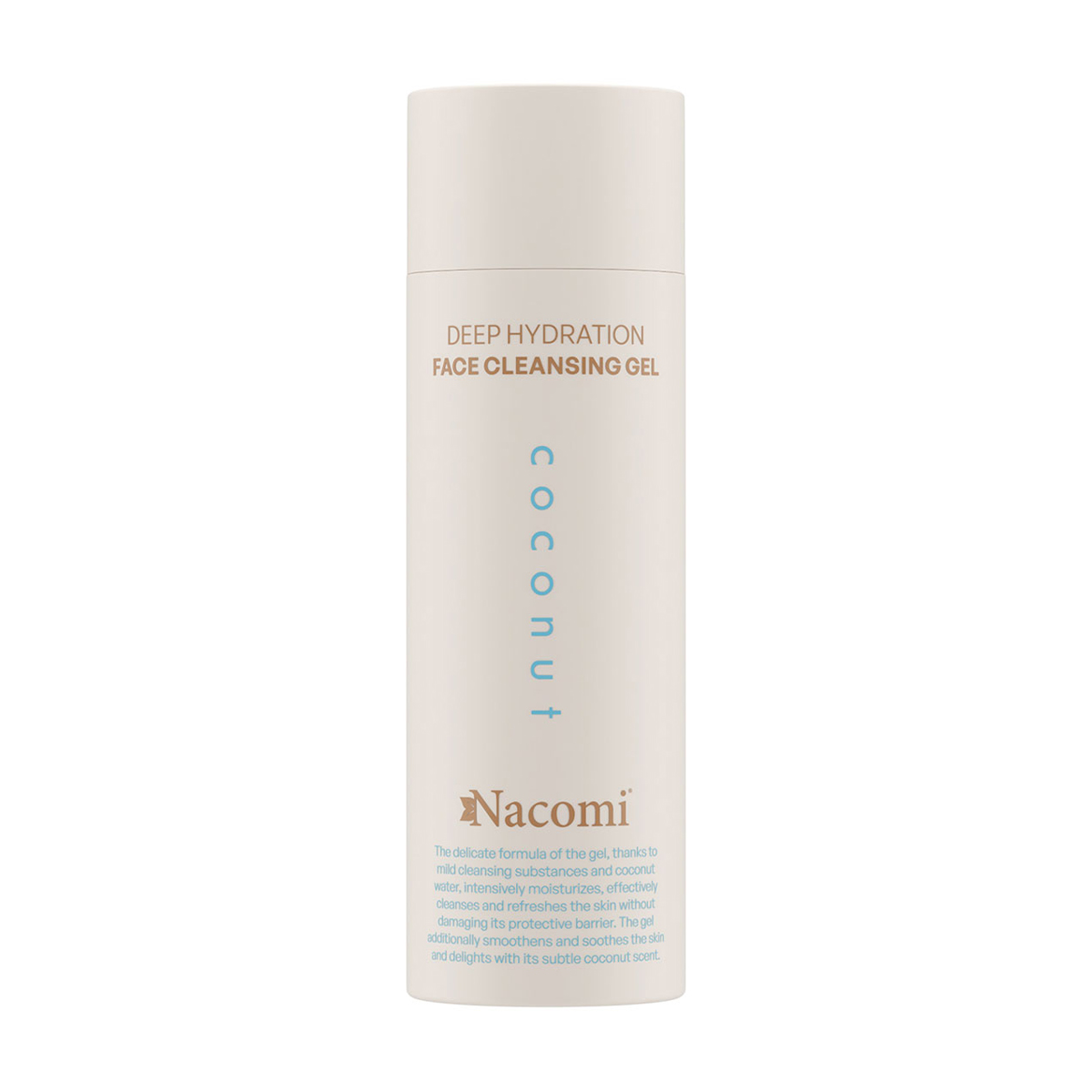 

Зволожувальний гель для вмивання Nacomi Coconut Line Deep Hydration Face Cleansing Gel з кокосом, 140 мл