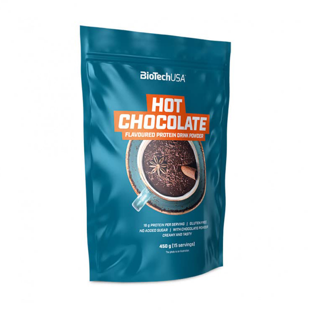 

Гарячий протеїновий шоколад BioTechUSA Hot Chocolate Шоколад, в порошку, 450 г