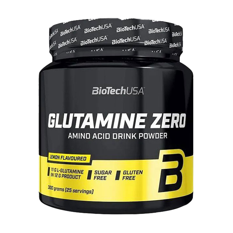 

Амінокислота BioTech USA Glutamine Zero Лимон, в порошку, 300 г