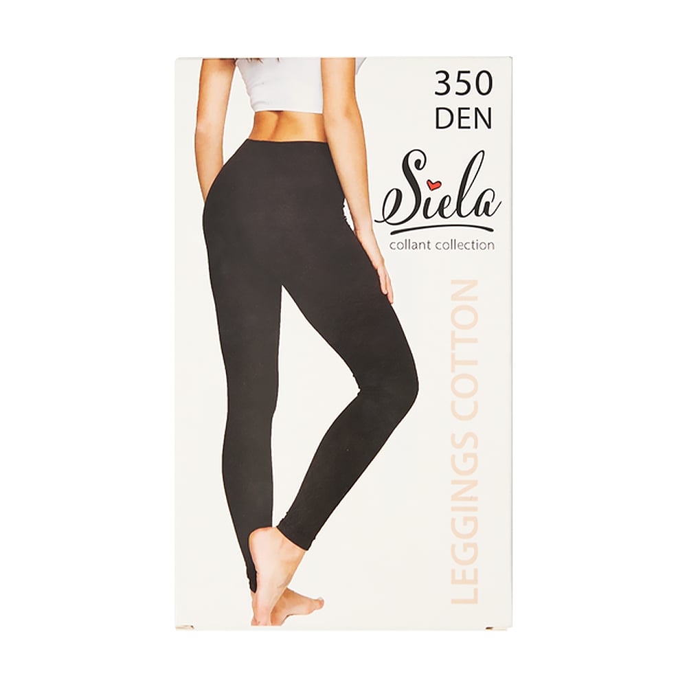 

Легінси жіночі Siela Lady Cotton, 350 DEN, Nero, розмір 4