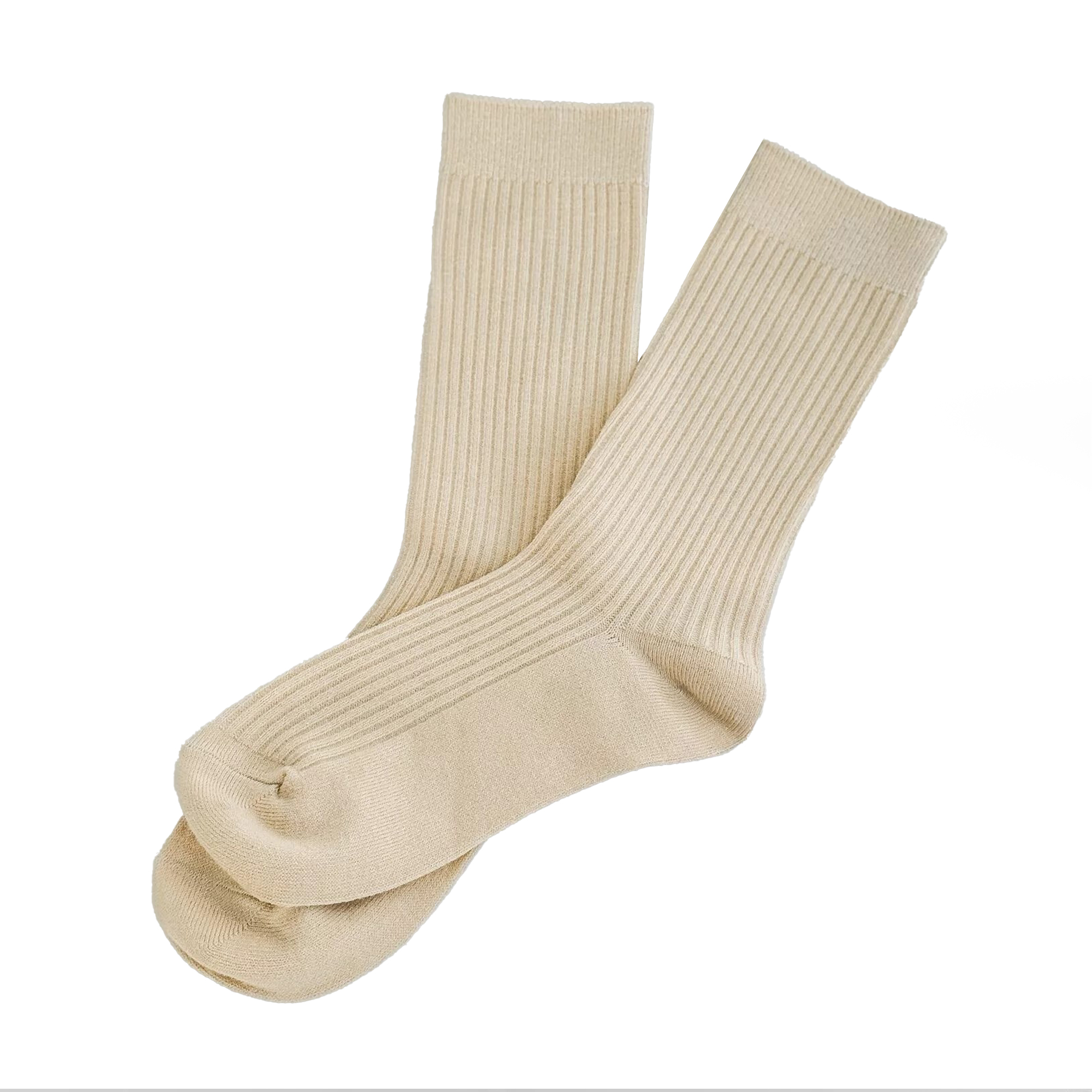 

Шкарпетки жіночі Twins 11559 високі, вовняні, в рубчик, молочні, розмір 36-40