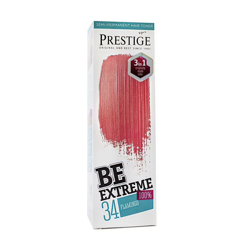 

Уцінка! Відтінковий бальзам для волосся Vip's Prestige Be Extreme 34 Фламінго, 100 мл