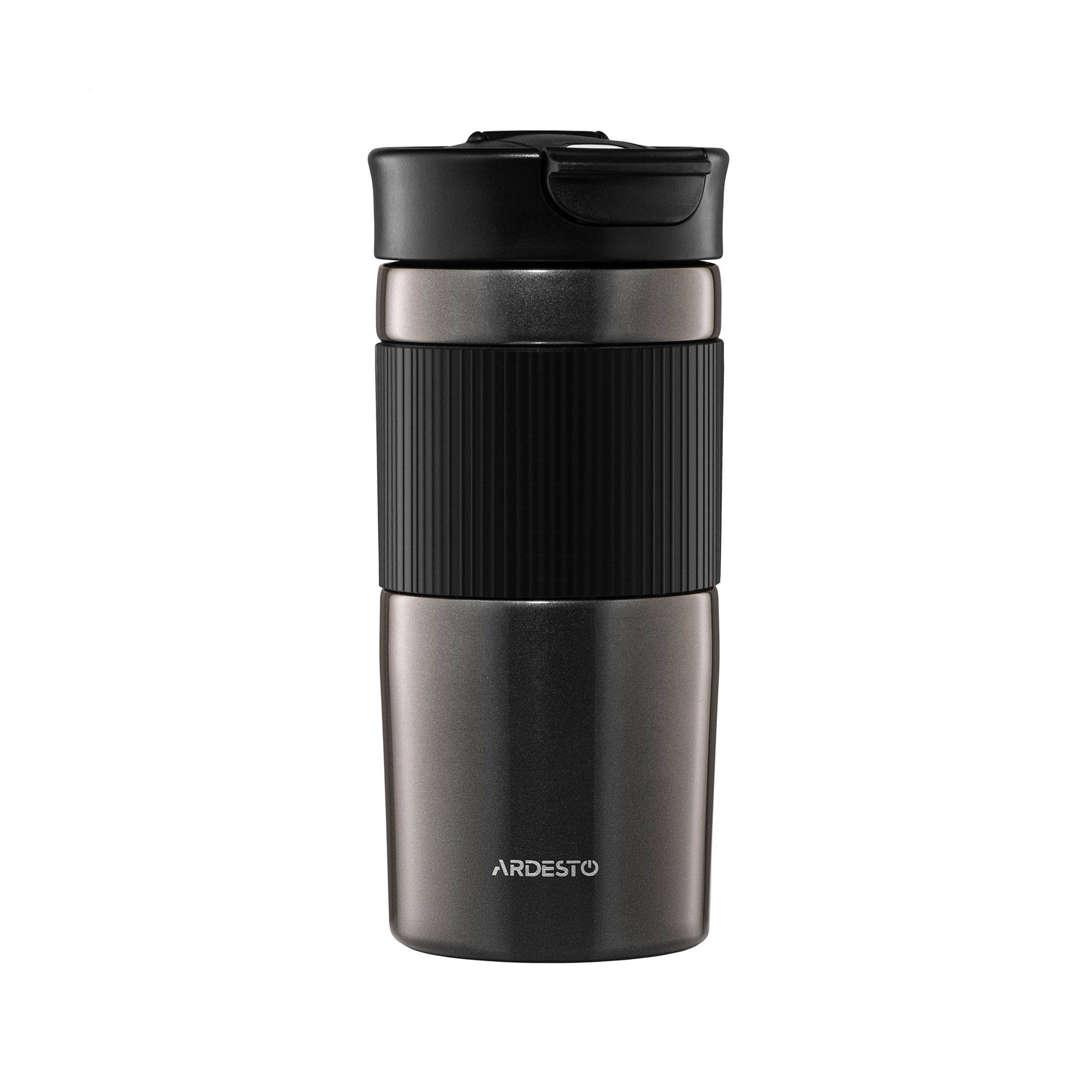 

Термокухоль Ardesto Comfort неіржавка сталь, чорний, 450 мл (AR2645CMB)