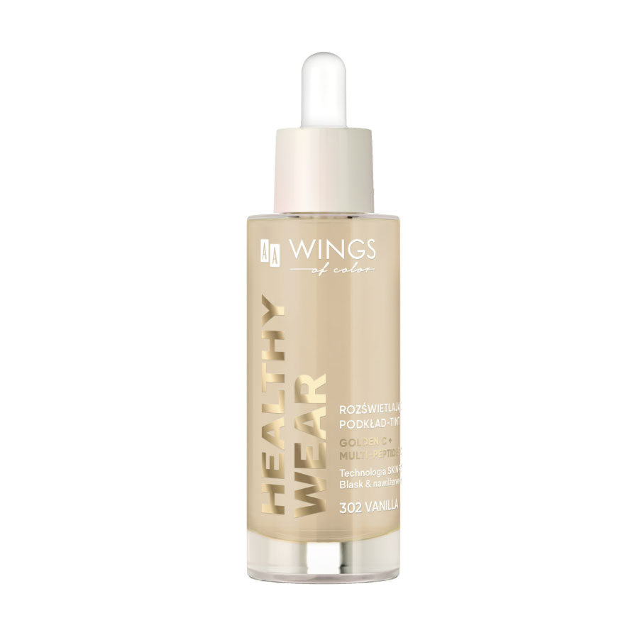 

Тональна основа для обличчя AA Wings of Color Healthy Wear Illuminating Foundation-Tint 302 Vanilla, 30 мл