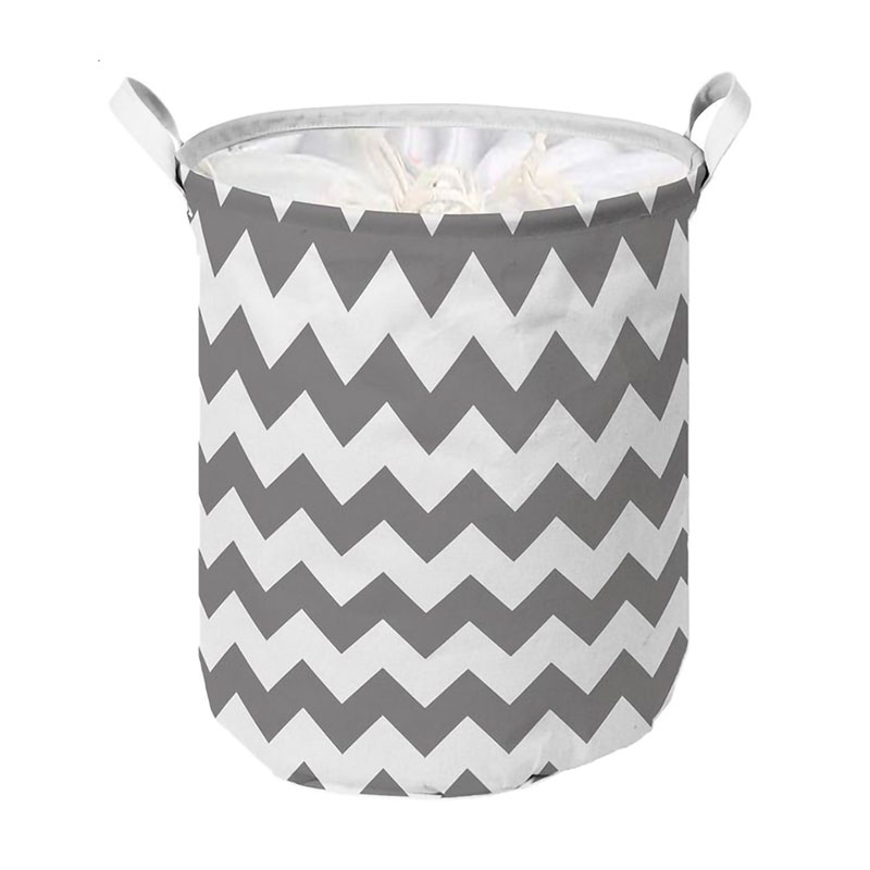 

Кошик тканинний Idea Home LY-03 Zig Zag круглий, 35*45 см (LY-03 круг. ткан. з/кр Zig Zag)