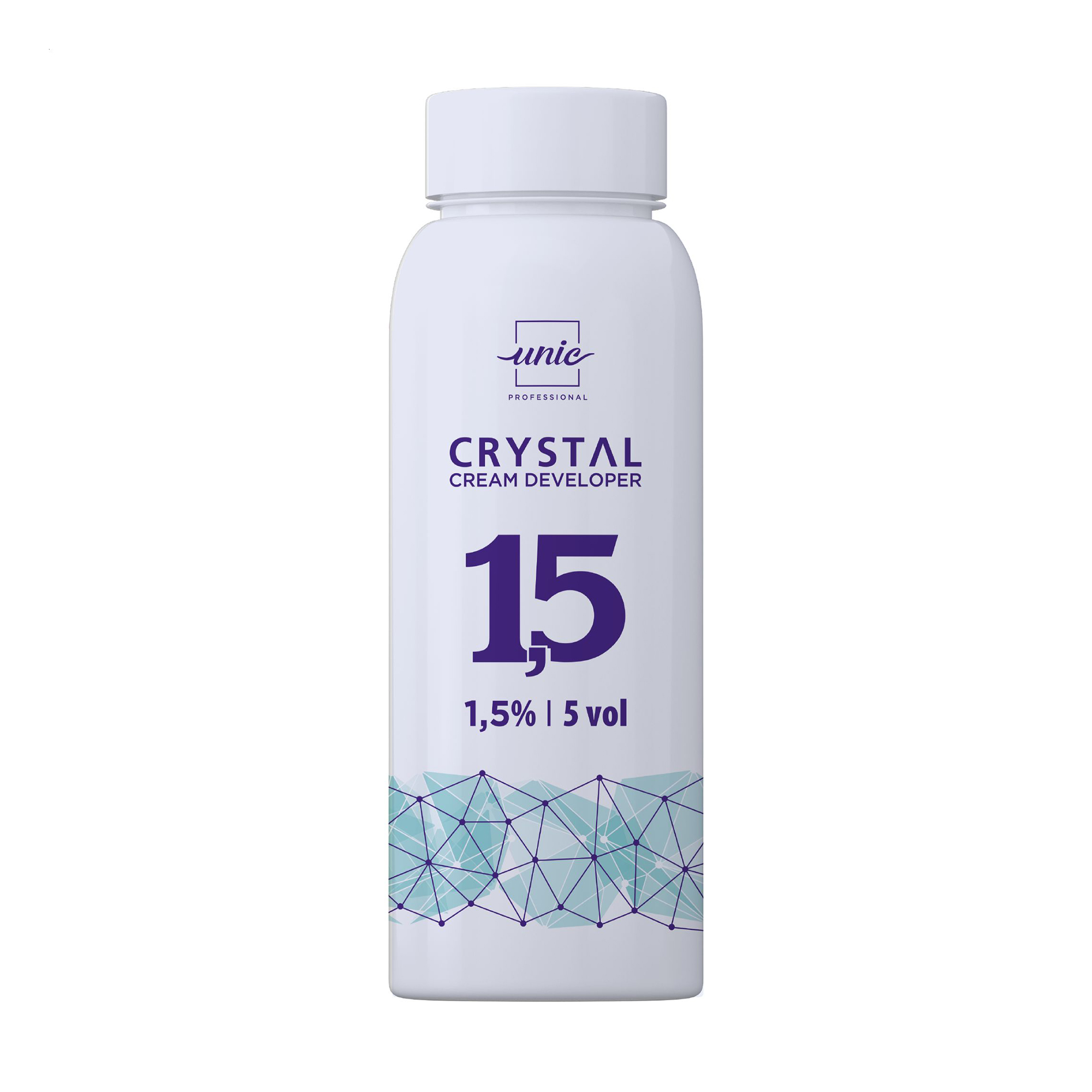 

Крем-оксигент для волосся Unic Crystal Cream Developer 5 vol 1.5%, 150 мл