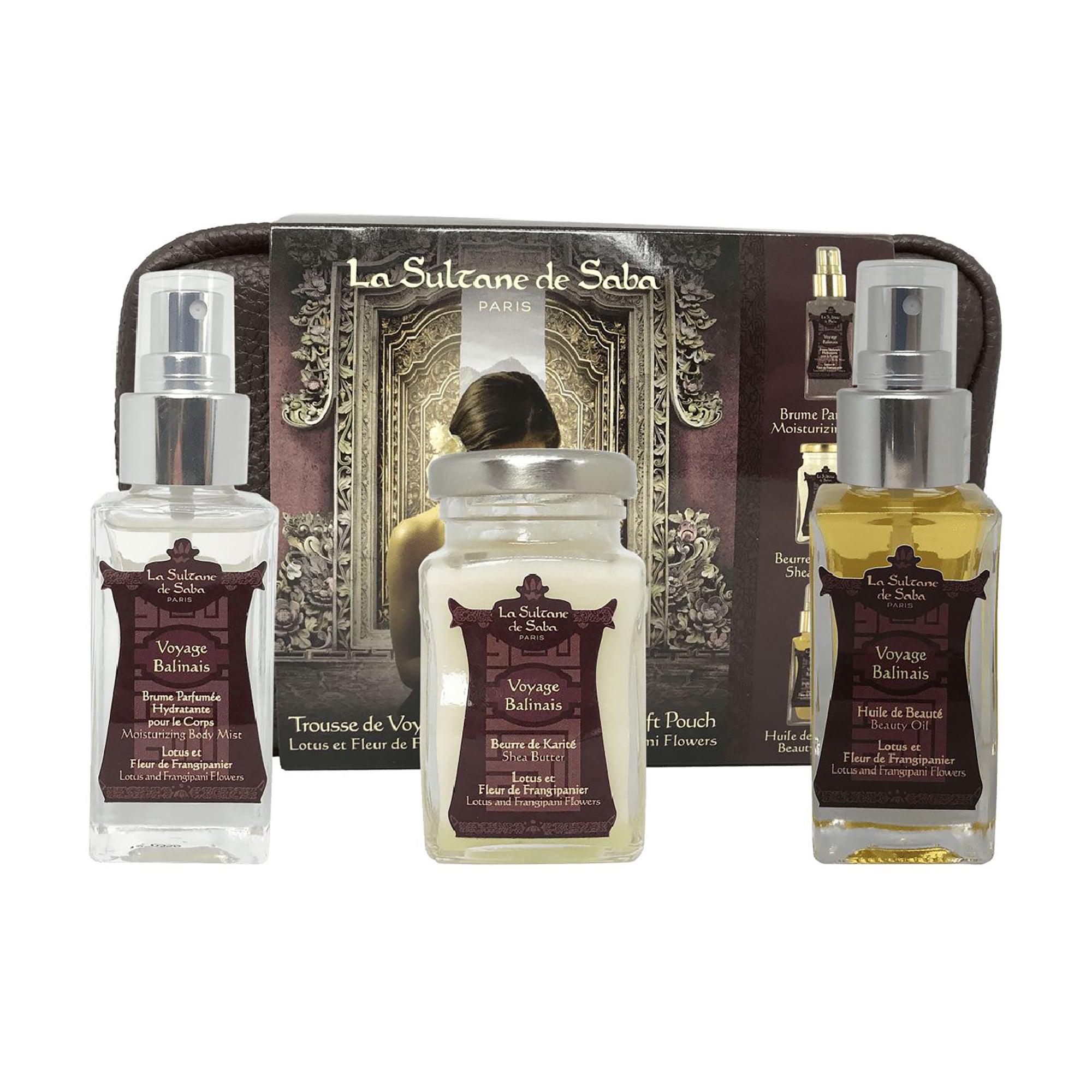 

Набір для тіла La Sultane de Saba Bali (олія, 50 мл + масло Ши, 100 мл + міст, 50 мл)