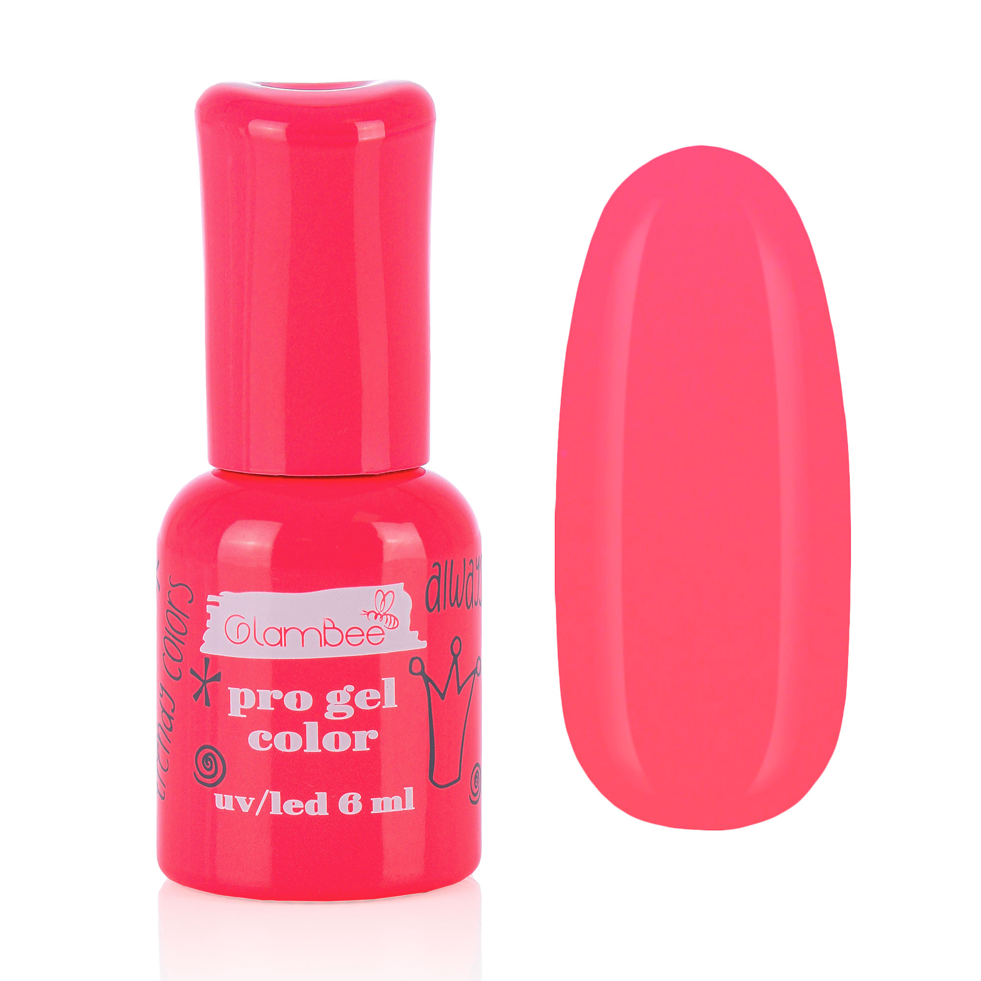 

Гель-лак для нігтів GlamBee ProGel Summer 177, 6 мл