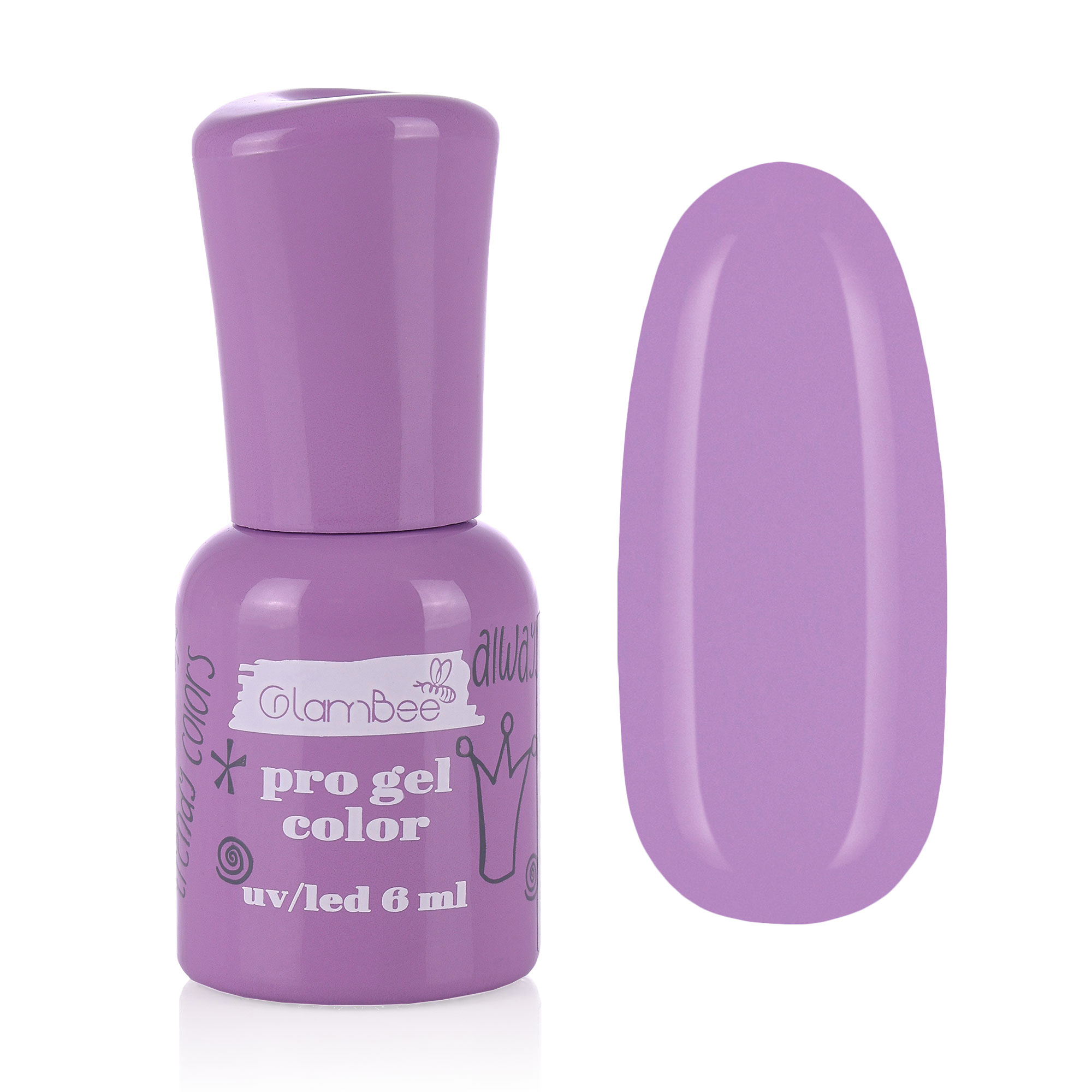 

Гель-лак для нігтів GlamBee ProGel Summer 181, 6 мл