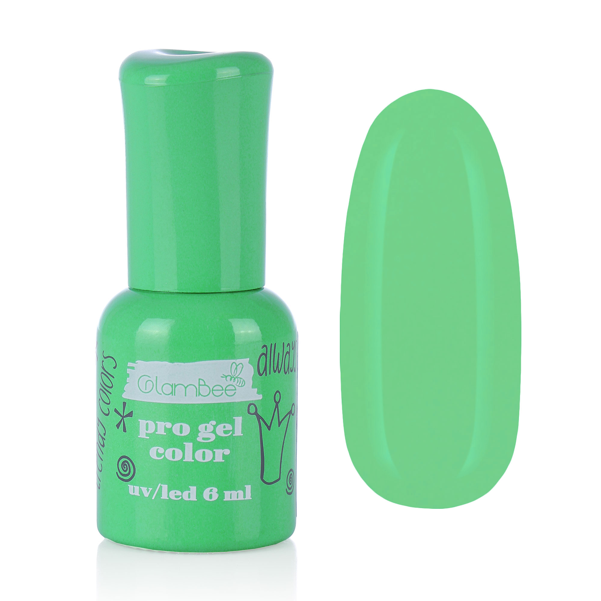 

Гель-лак для нігтів GlamBee ProGel Summer 182, 6 мл