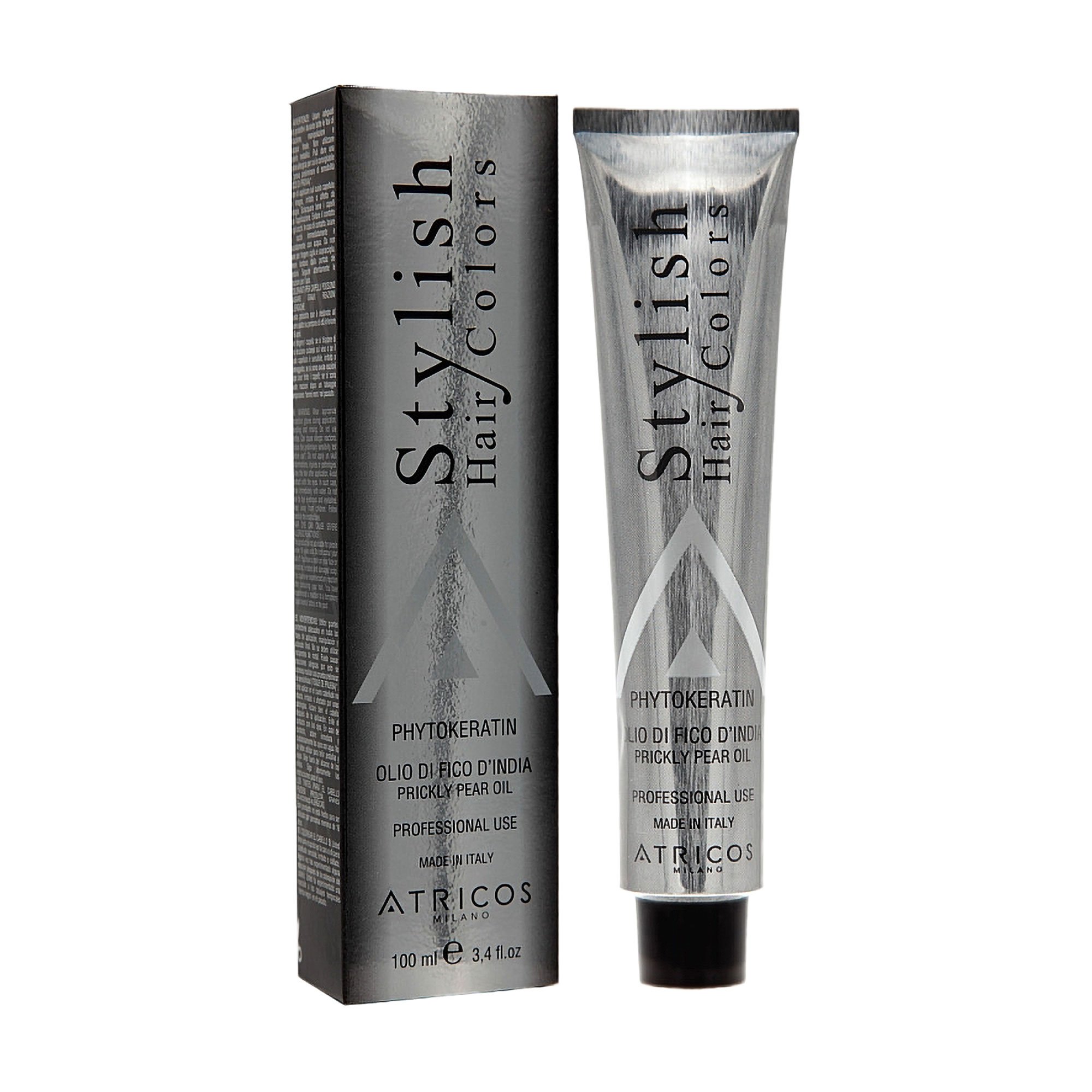 

Перманентна крем-фарба для волосся Atricos Milano Stylish Hair Color Light Grey, 100 мл