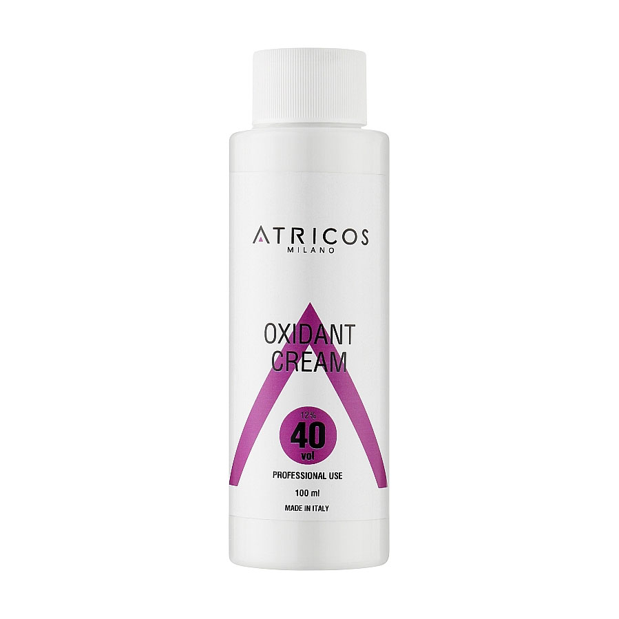 

Уцінка! Крем-оксидант для фарби Atricos Milano Oxidant Cream 40 Vol, 12 %, 100 мл