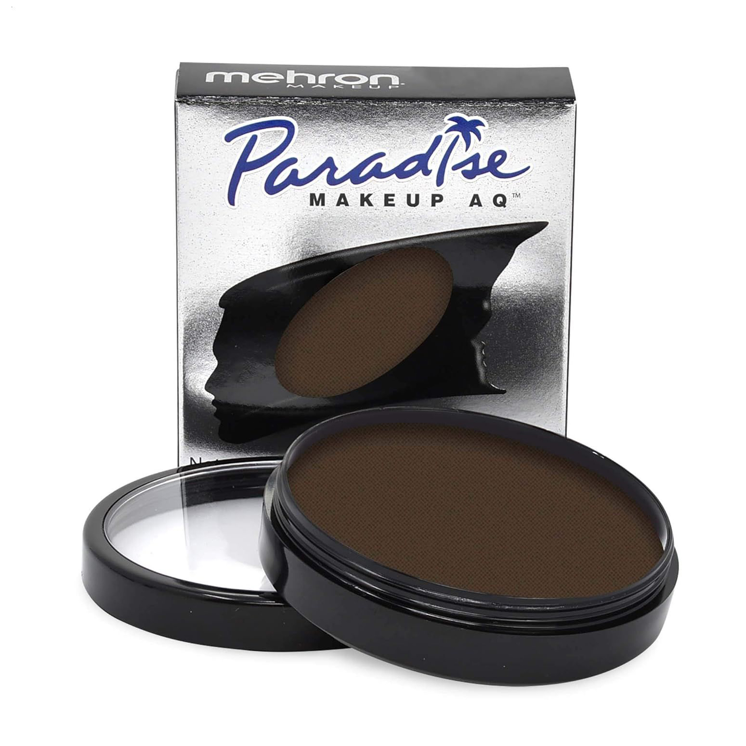 

Професійний аквагрим для обличчя та тіла Mehron Paradise AQ, Drk. Brown, 40 г