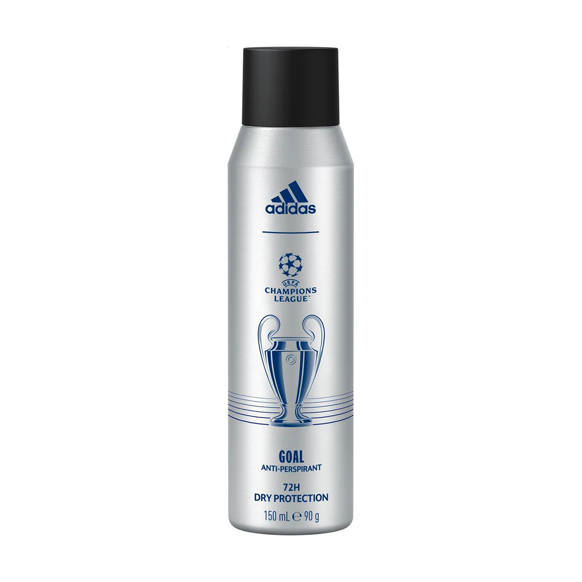 

Парфумований антиперспірант-спрей Adidas UEFA Champions League Goal Anti-Perspirant 72H чоловічий, 150 мл