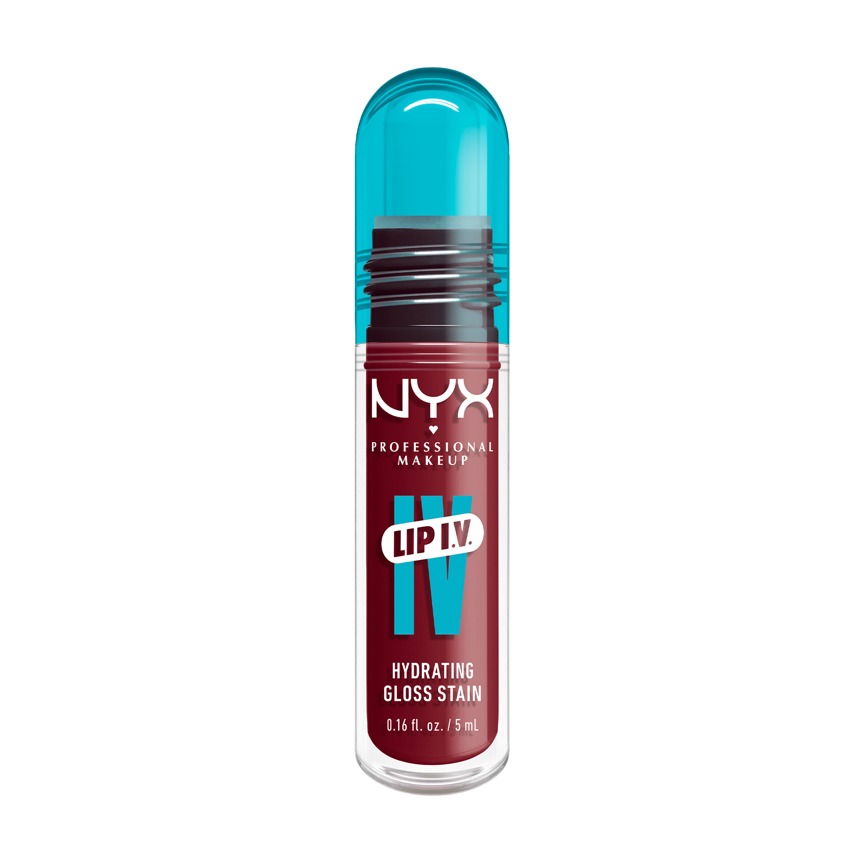 

Блиск-тінт для губ NYX Professional Makeup Lip I.V. Hydrating Lip Gloss Stain 09 Blush Rush, 5 мл