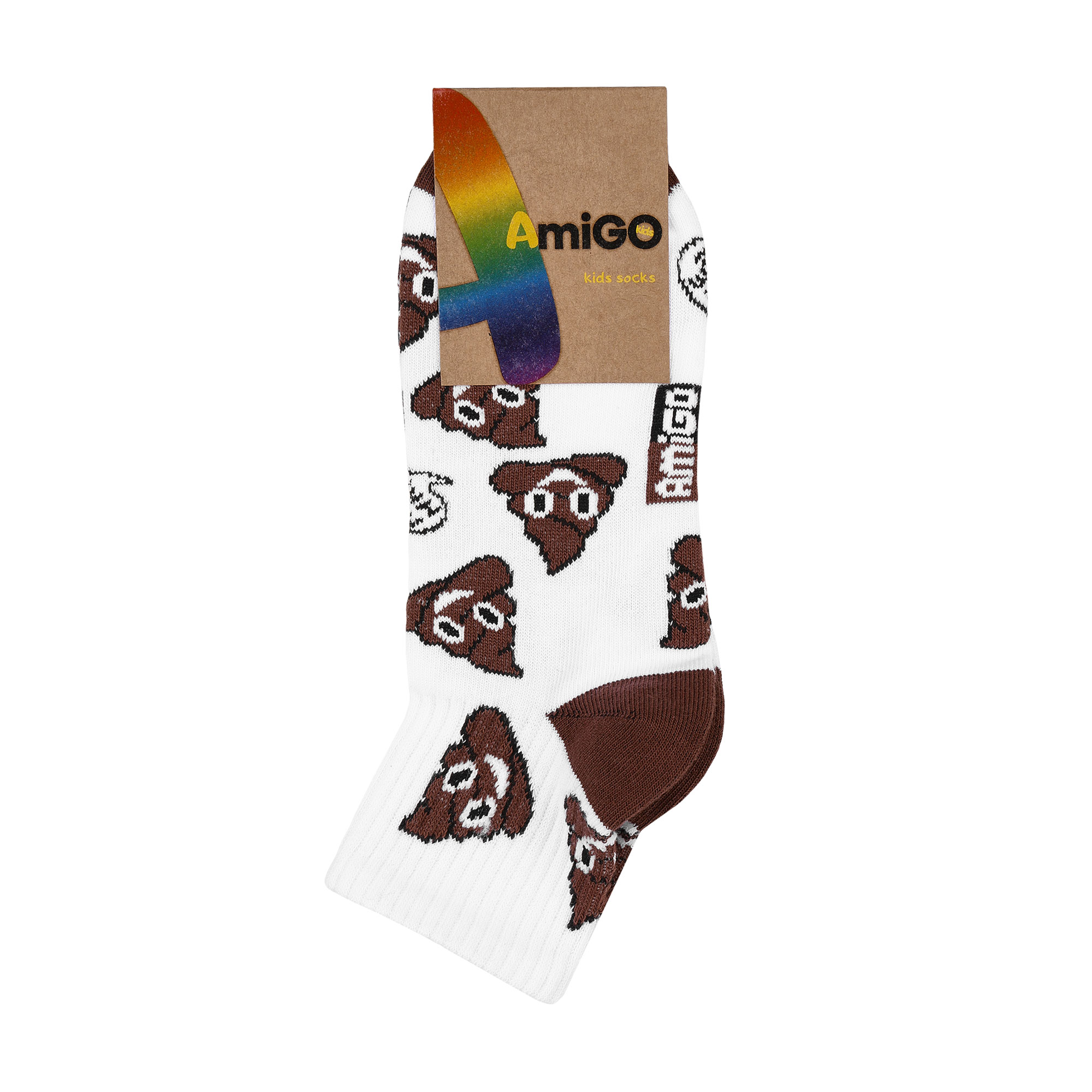 

Дитячі шкарпетки AmiGO Какашка, розмір 20-22