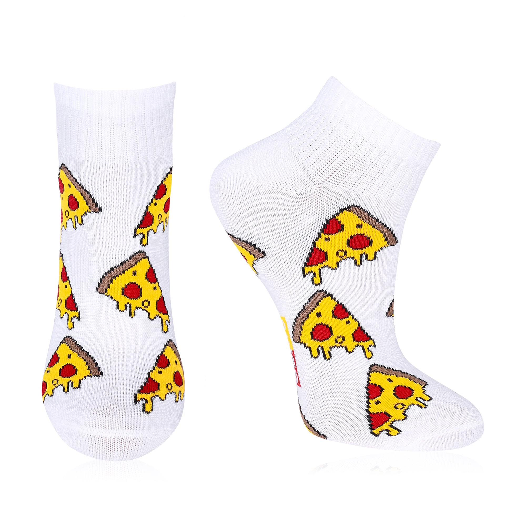 

Дитячі шкарпетки AmiGО Піца, білі, розмір 20-22