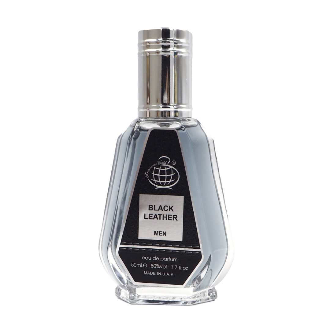 

Fragrance World Black Leather Парфумована вода чоловіча, 50 мл