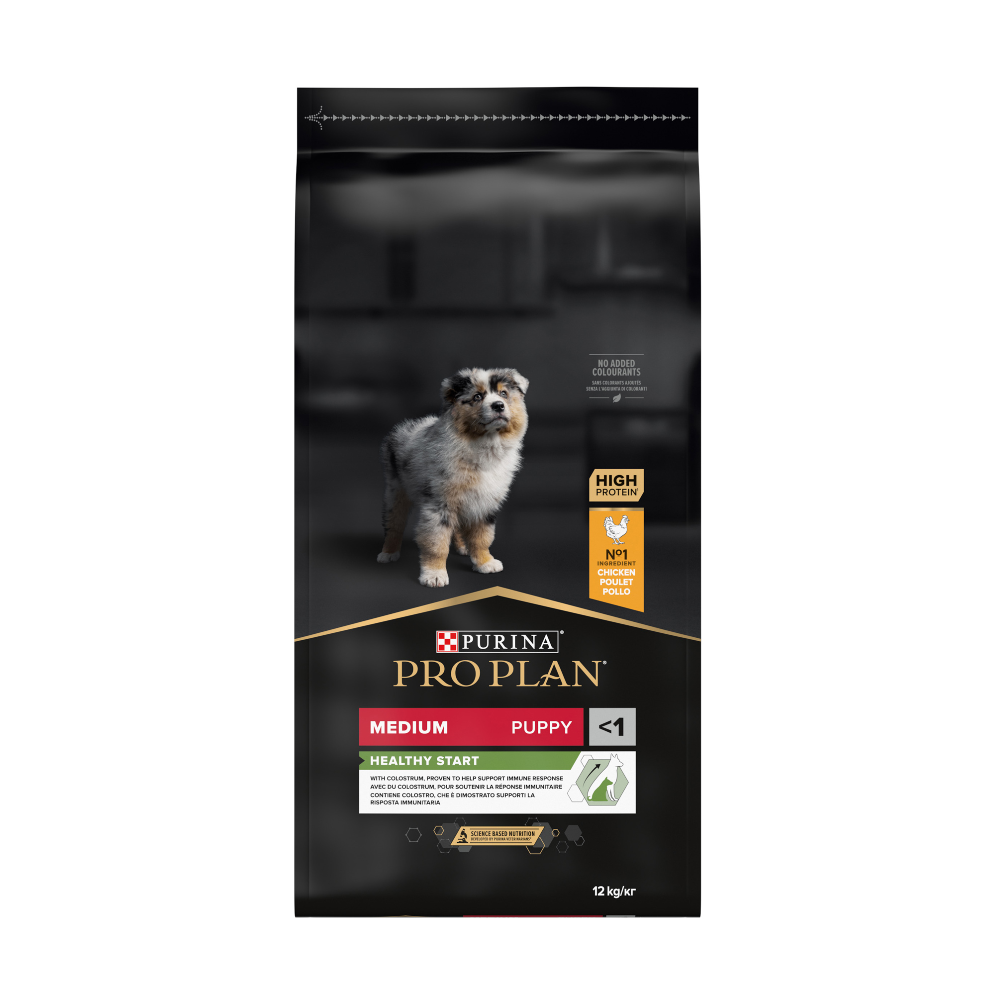 

Уцінка! Сухий корм для цуценят середніх порід до 1 року Pro Plan Medium Puppy <1 Healthy Start з куркою, 12 кг