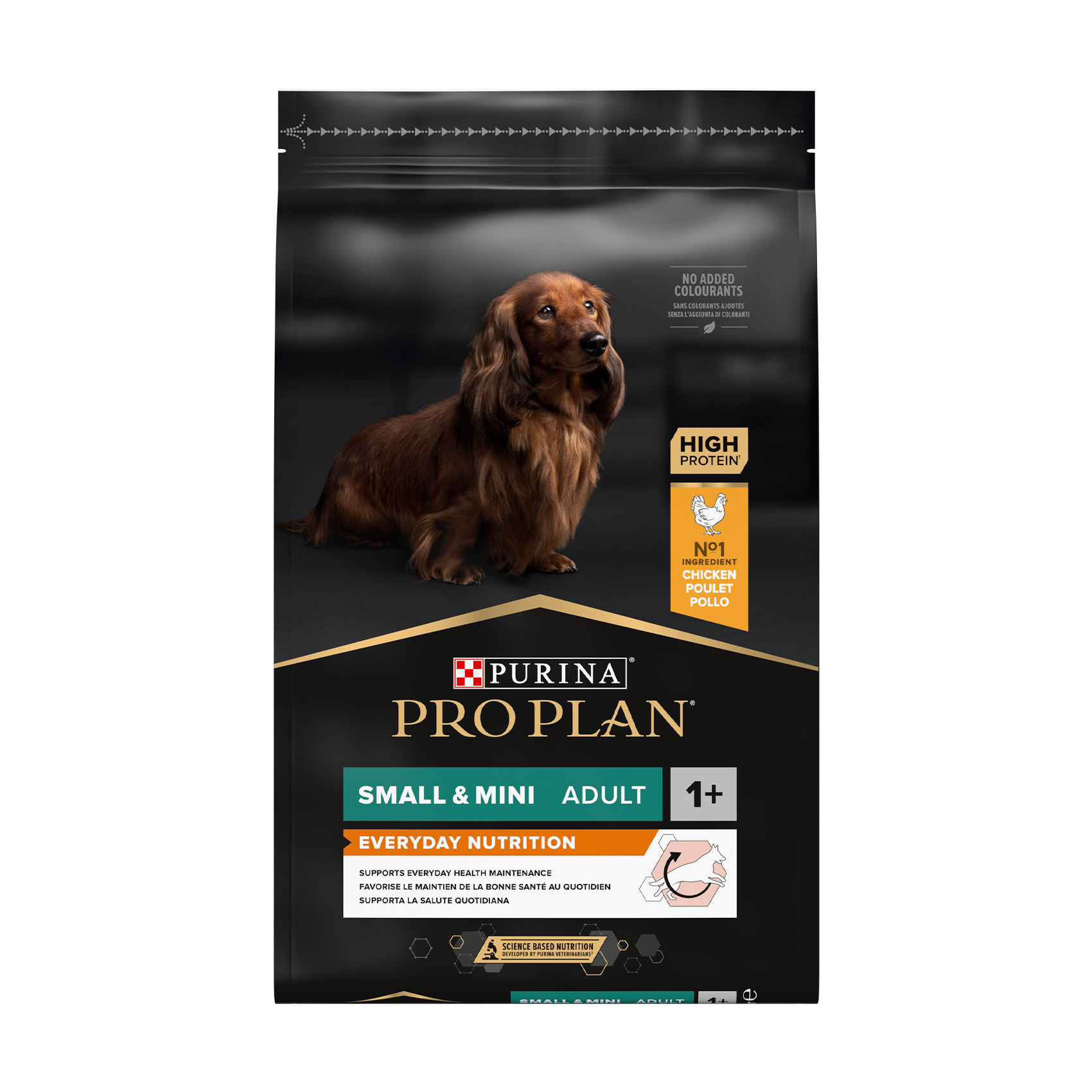 

Сухий корм для дорослих собак дрібних порід Pro Plan Small & Mini Adult 1+ Everyday Nutrion з куркою, 7 кг