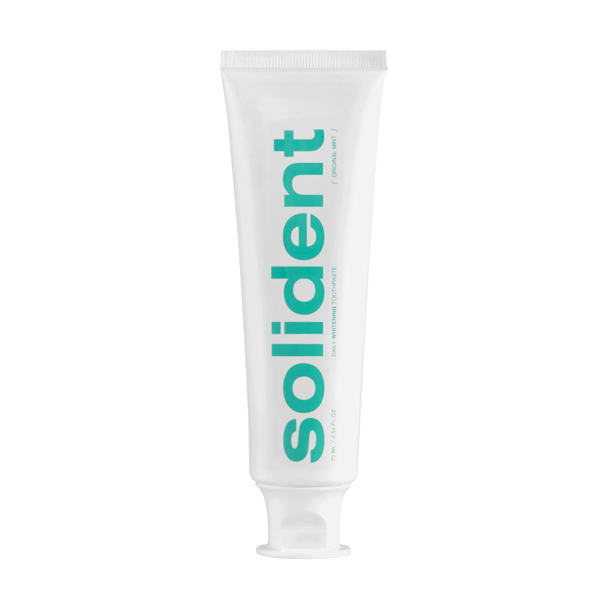 

Щоденна відбілювальна зубна паста Solident Daily Whitening Toothpaste М'ята, 75 мл