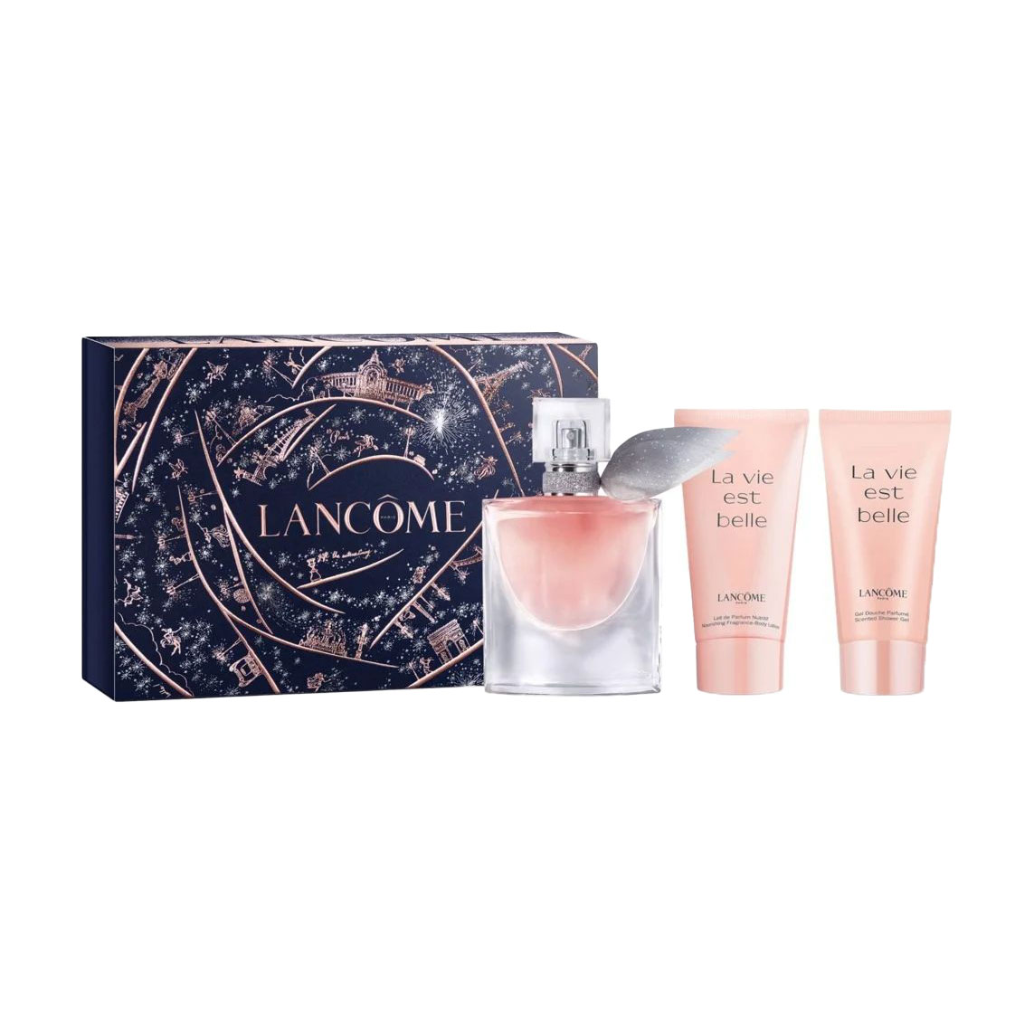 

Парфумований набір жіночий Lancome La Vie Est Belle Gift Set (парфумована вода, 30 мл + гель для душу, 50 мл + лосьйон для тіла, 50 мл)