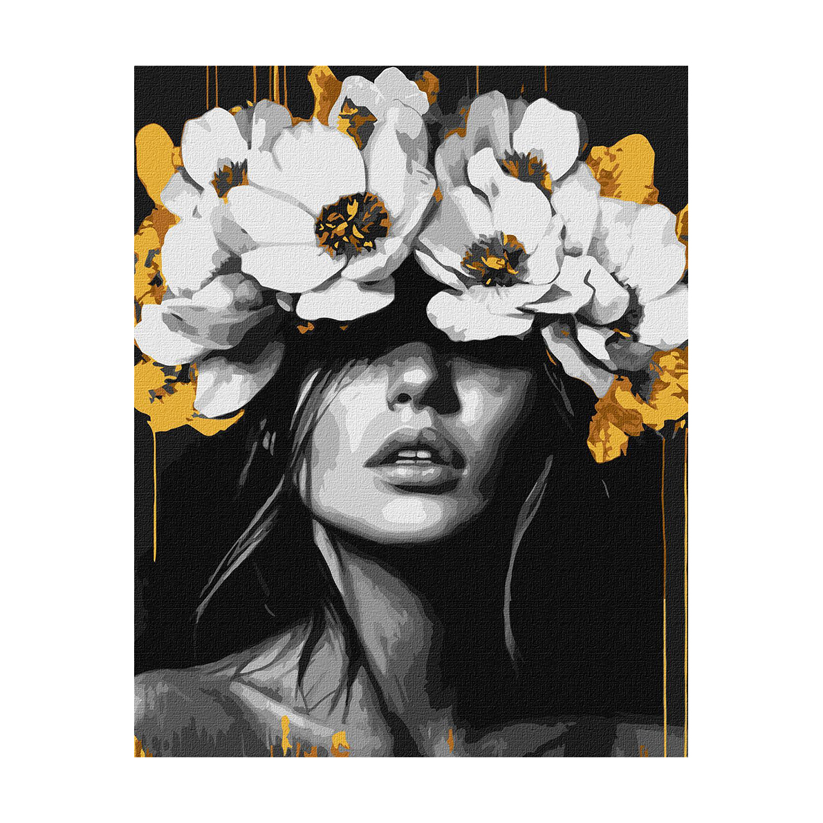 

Картина за номерами Ideyka Пелюсткова гармонія з фарбами металік extra, 40*50 см (KHO8506)