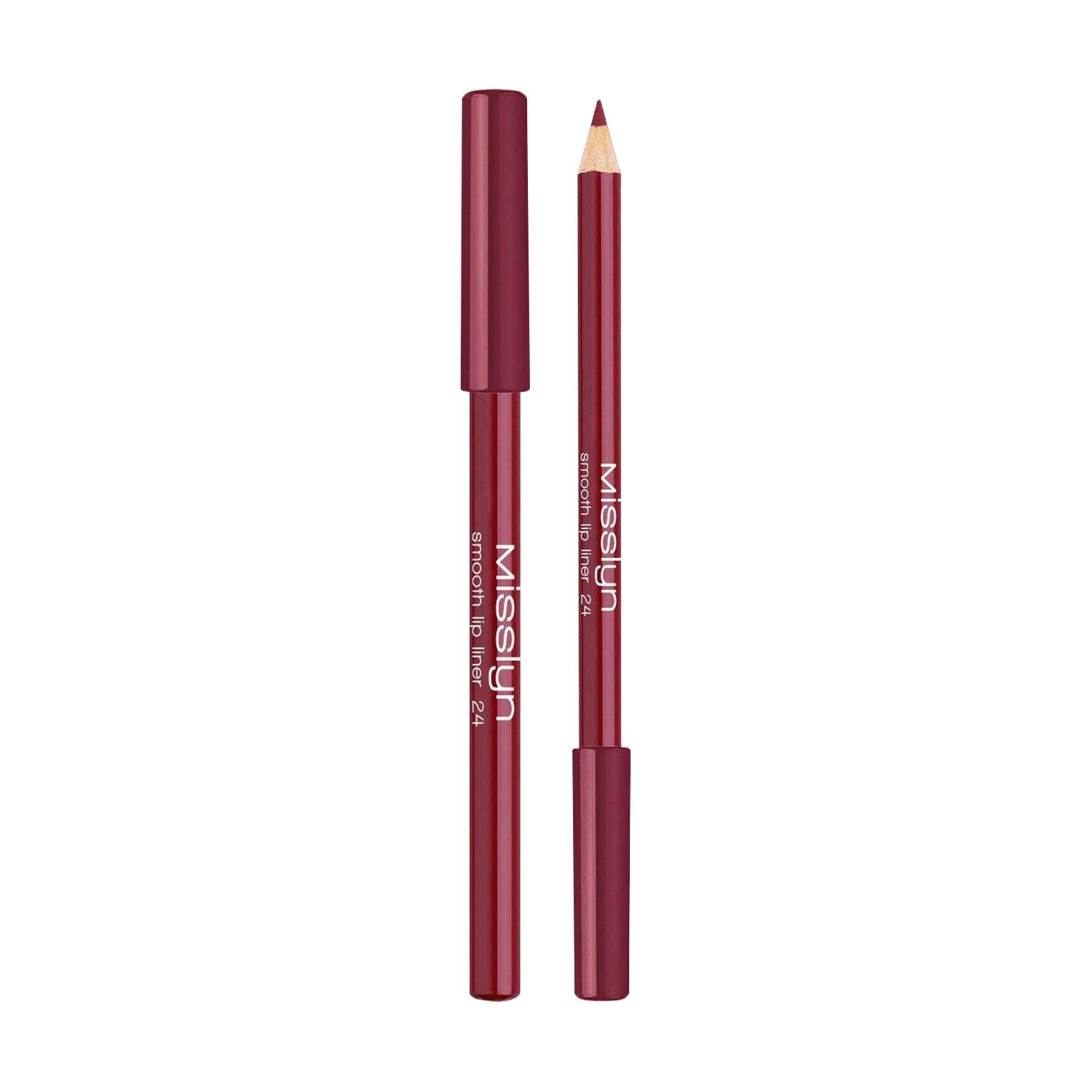 

Олівець для губ Misslyn Smooth Lip Liner 24, 0.78 г