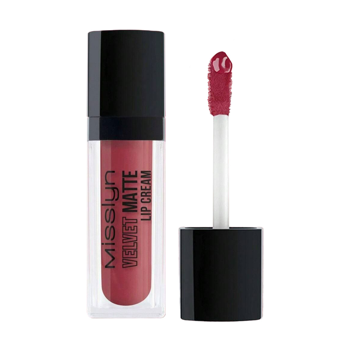 

Рідка матова помада для губ Misslyn Velvet Matte Lip Cream 80 Enamored, 4 мл