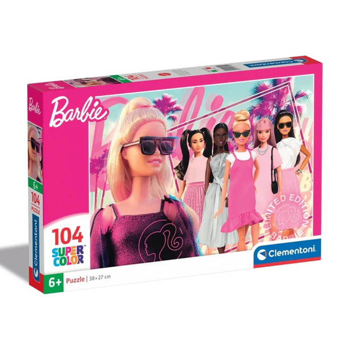 

Пазли Clementoni Barbie, 38*27 см, від 6 років, 104 елементи (25752)