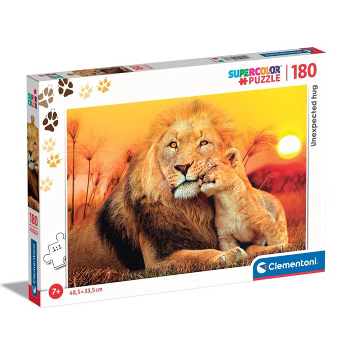 

Пазли Clementoni Unexpected Hug, 48.5*33.5 см, від 7 років, 180 елементів (29785)