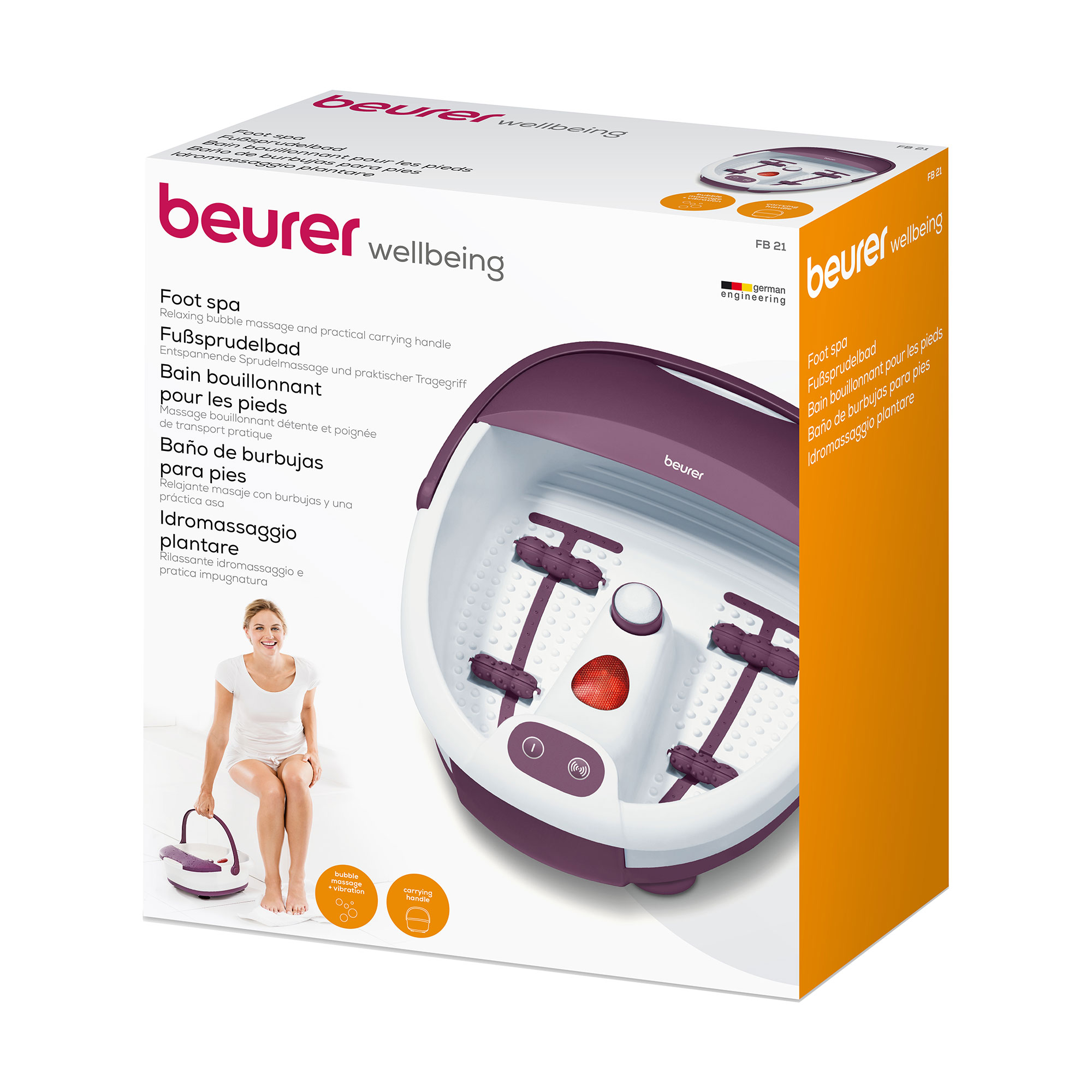 

Масажна ванночка для ніг Beurer FB21