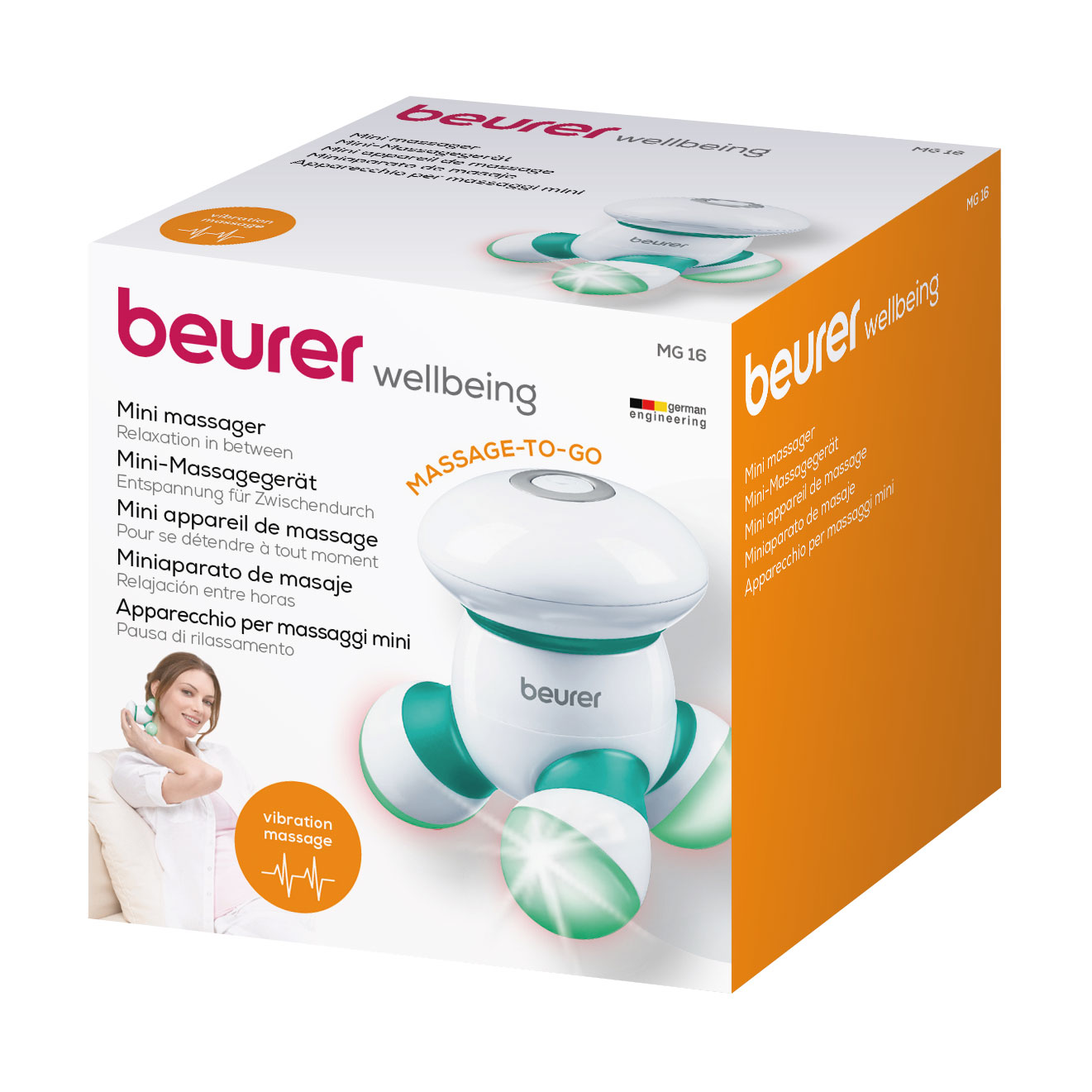 

Масажер для тіла Beurer MG16 Green