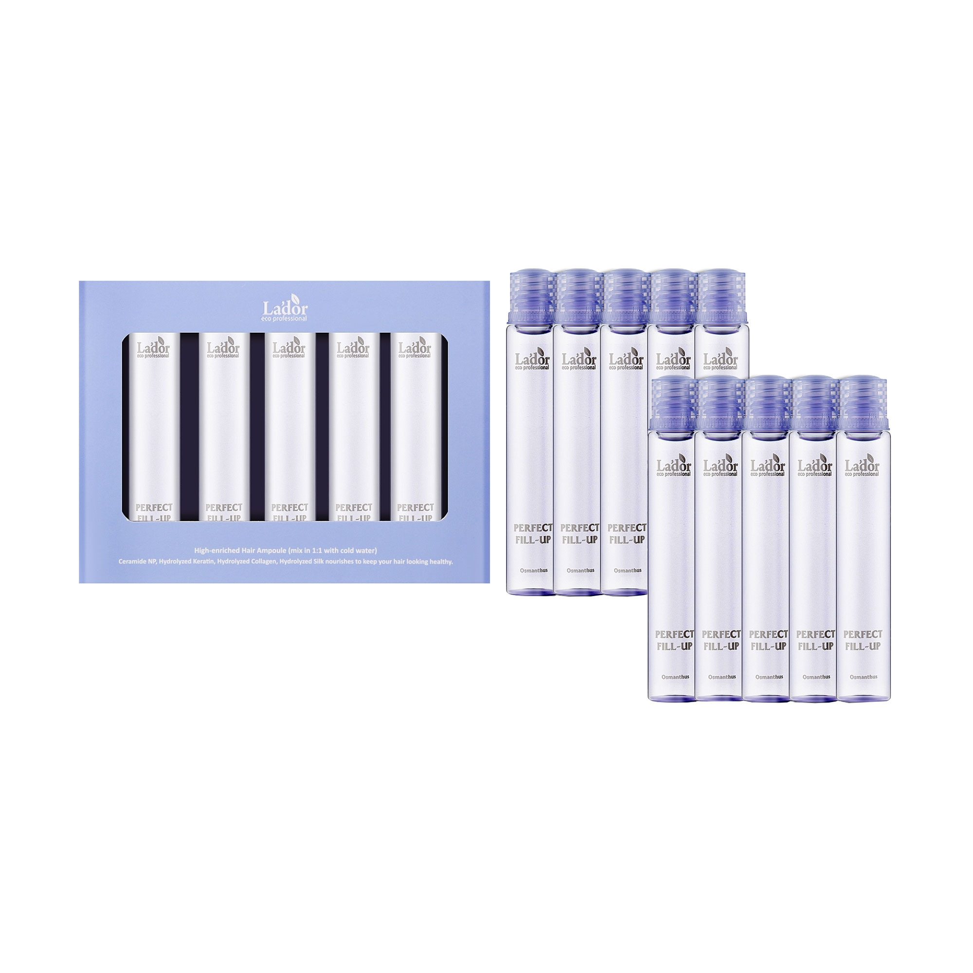 

Філер для волосся La'dor Perfect Hair Fill-Up Mauve Edition, 10*13 мл