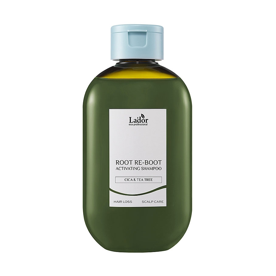 

Шампунь La'dor Root Re-Boot Activating Shampoo Cica & Tea Tree для жирної шкіри голови, 800 мл