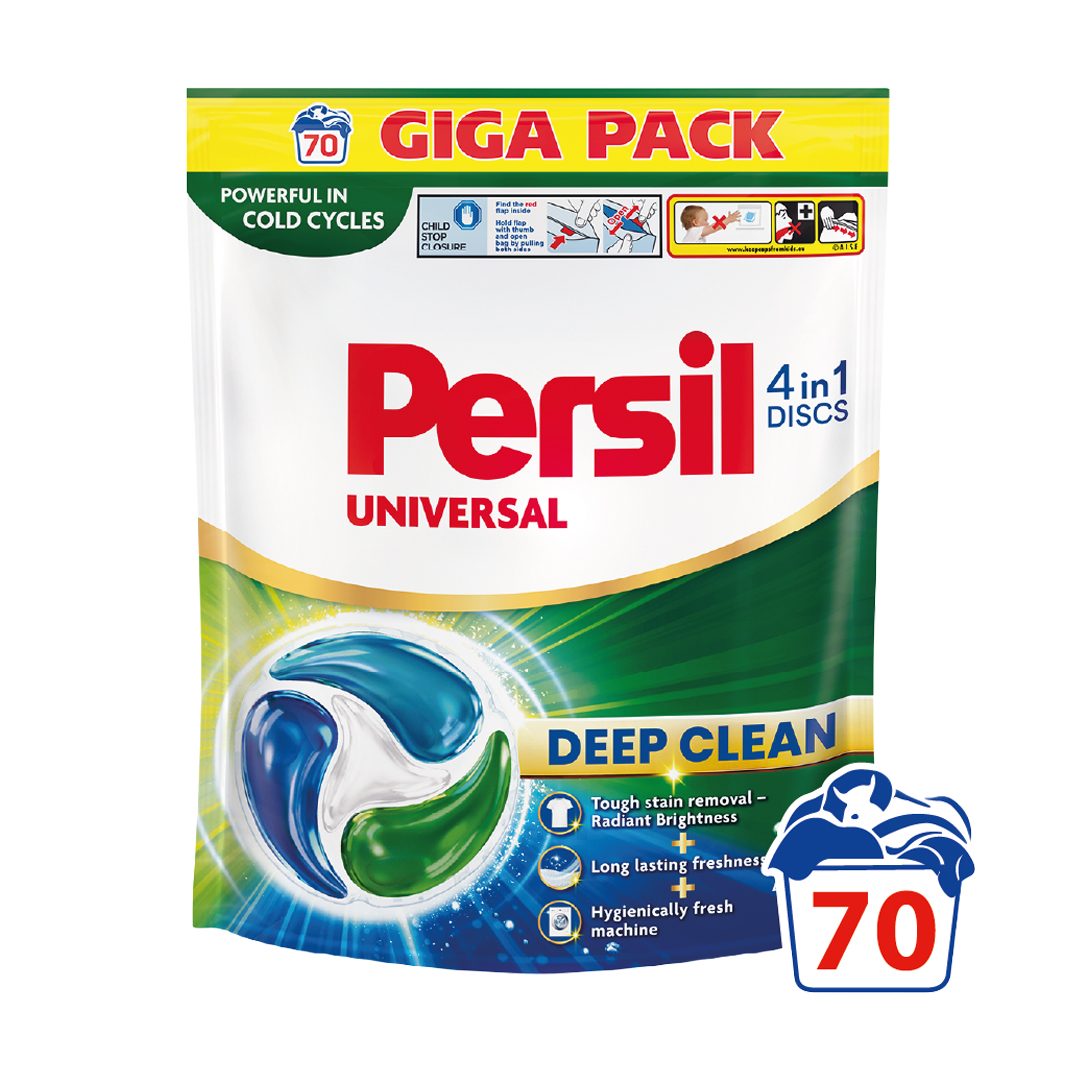 Капсули для прання Persil Universal 4 in 1 Deep Clean, 70 циклів прання, 70 шт