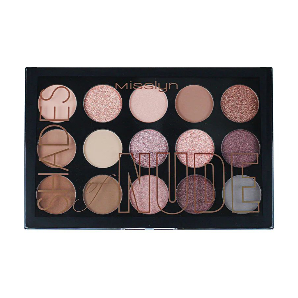 

Палетка тіней для повік Misslyn Shades Of Nude Eyeshadow Palette 1 Rosy Nude, 29.1 г