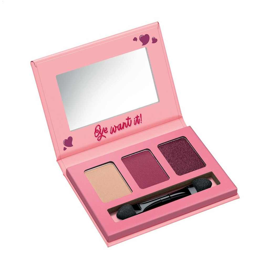 

Палетка тіней для повік Misslyn Eye Want It! Eyeshadow Set 42 Sassy Violet, 2.1 г
