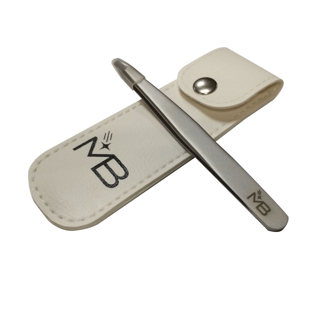 

Пінцет для брів Meeteora Beauty класичний, з чохлом (MB-ph)